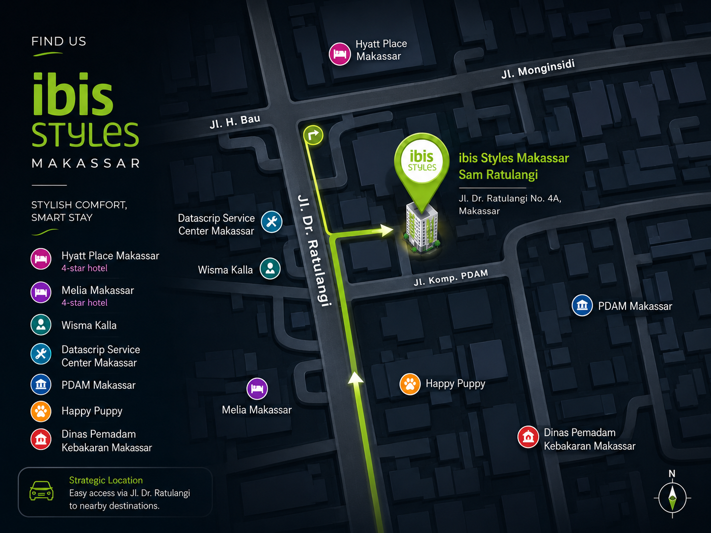 Map location preview
